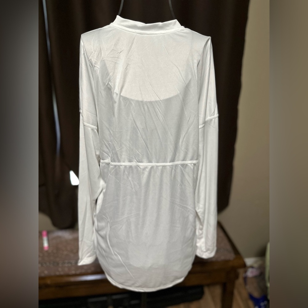 WHITE SPIRIT JERSEY MOISTURE WICKING RASH GUARD - Picture 3 of 4
